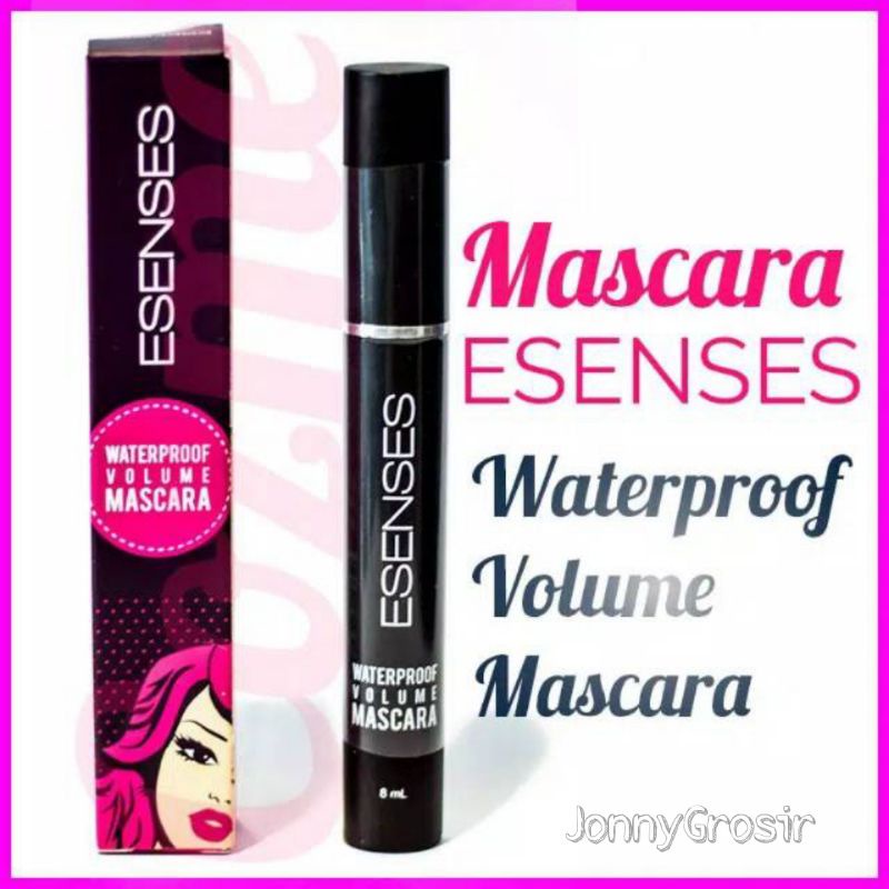 ESENSES maskara &amp; eyeliner  waterproof 8ml