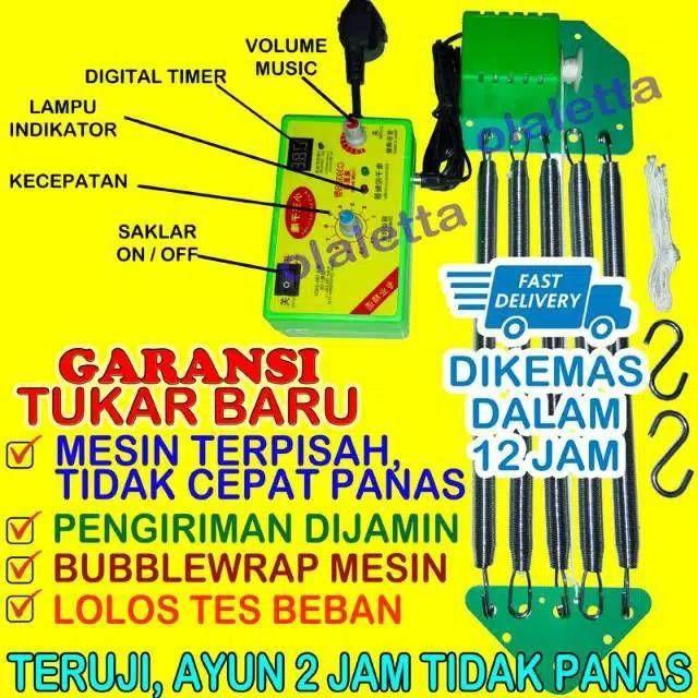 OK BARU. Mesin Ayunan Listrik Elektrik Bayi Otomatis-Mesin Pisah