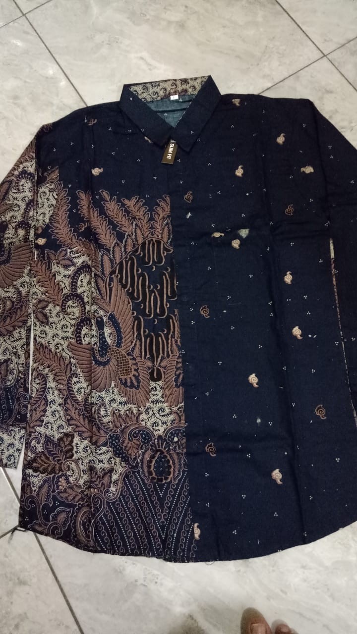 [bisa Cod]kemeja Slim Fit Kemeja Premium Baju Batik Pekalongan Modern Rajata