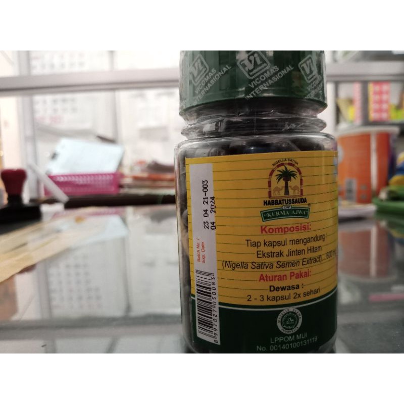 Habbatussauda KURMA AJWA Kapsul 120