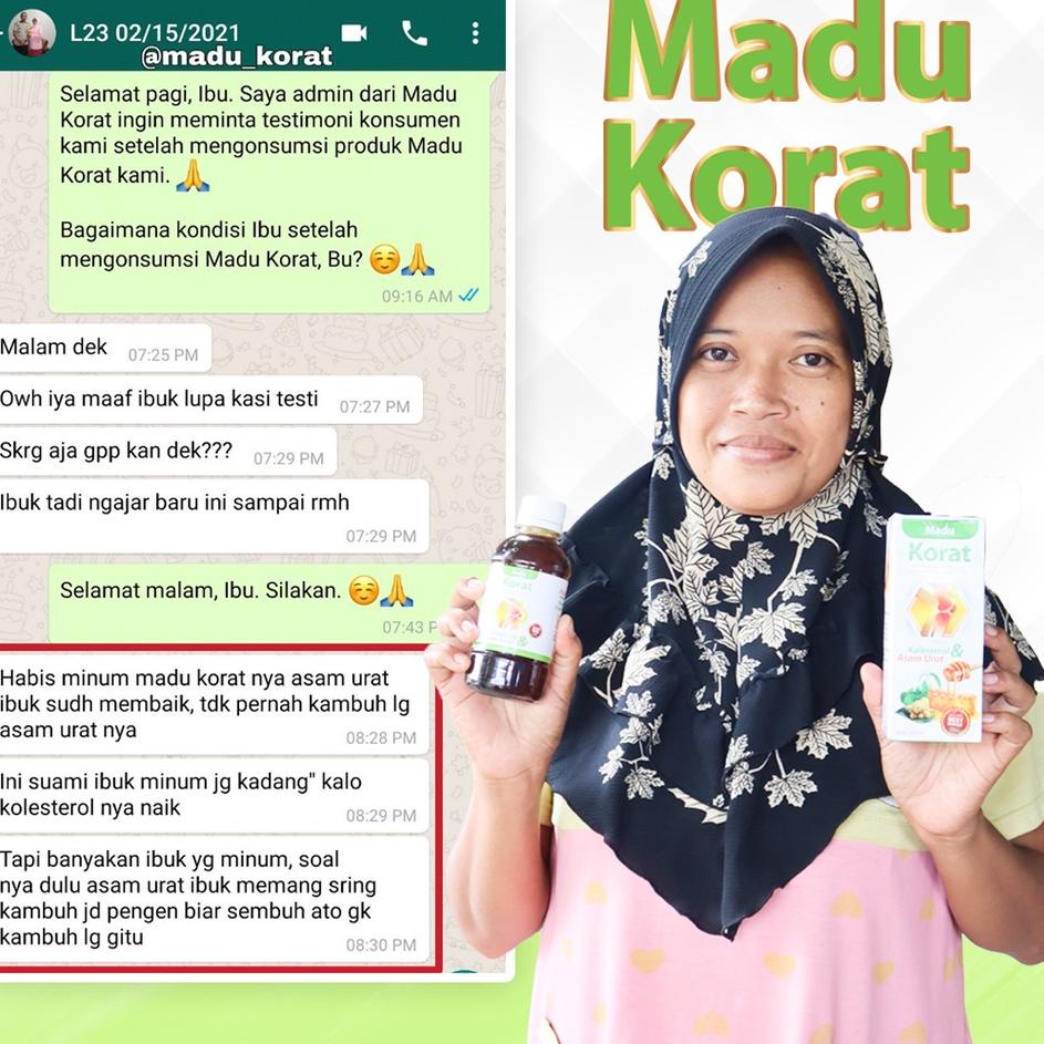 

CUCI GUDANG Madu Korat Menyembuhkan Penyakit Kolesterol & Asam Urat Secara Alami ♔ 870