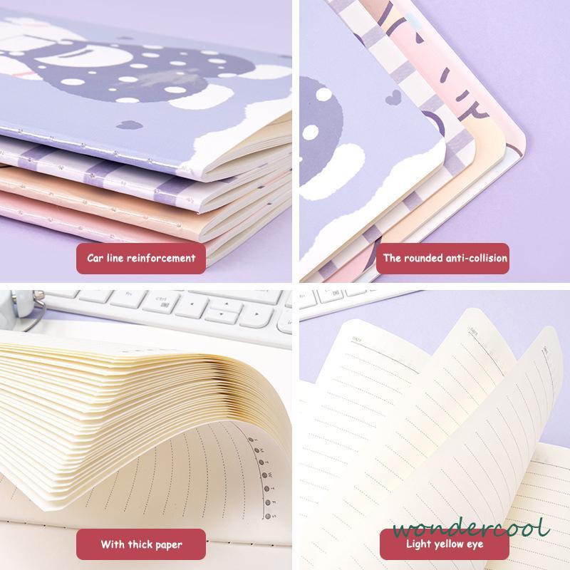 Kreatif A5 Notebook Lucu Alat Tulis Siswa Kantor Notepad-Won