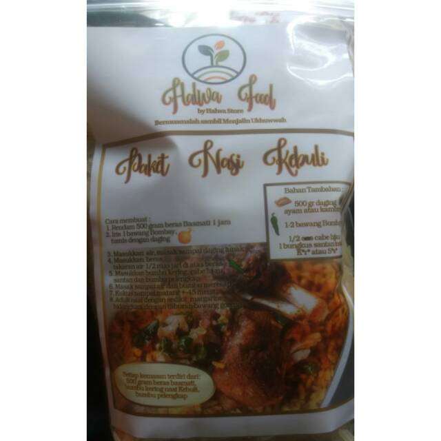 

Paket beras basmati kebuli 500 gram