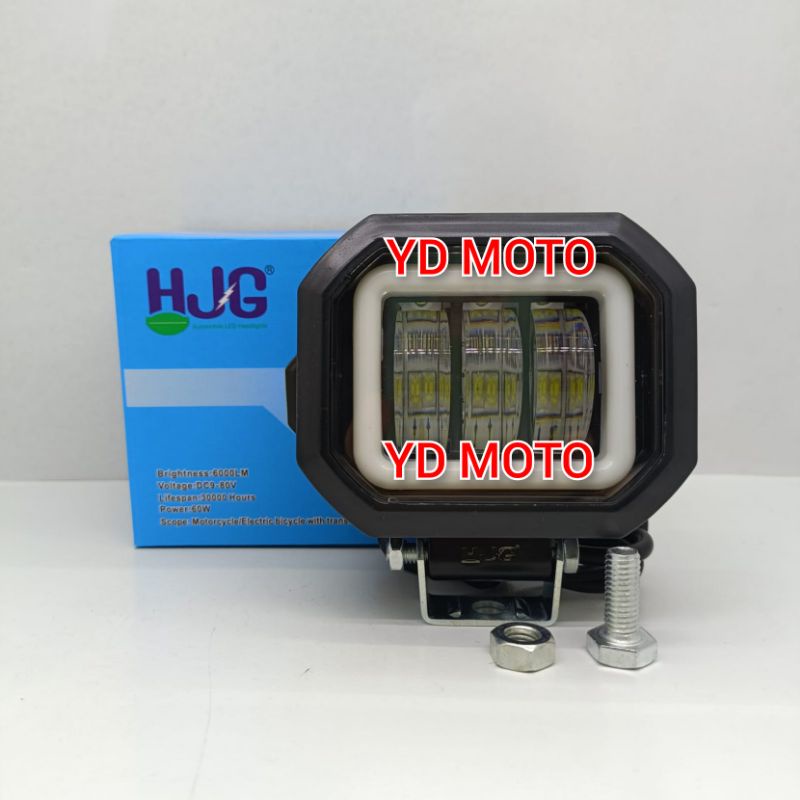 Lampu Tembak Daymaker Mini 3 Mata Kotak HJG 60 Watt