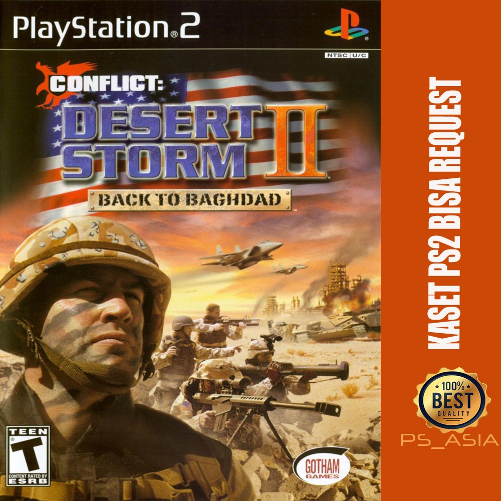 Kaset ps 2 Conflict - Desert Storm II - Back to Baghdad