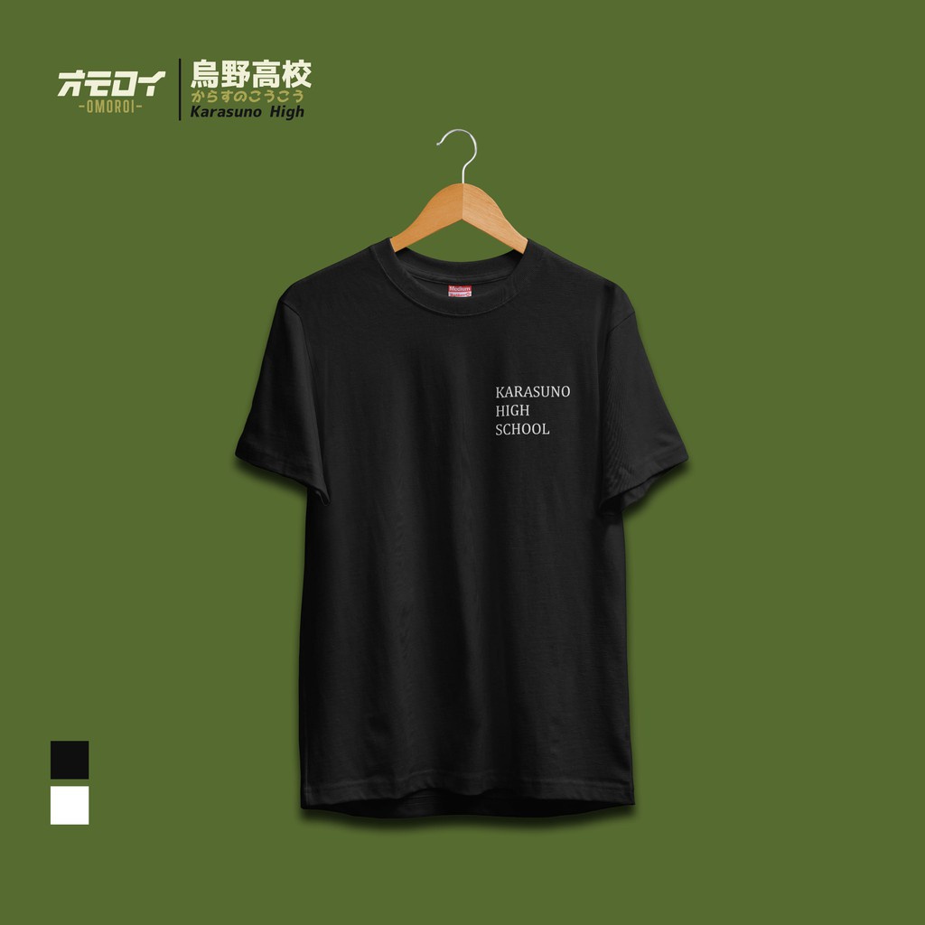 Karasuno High Tee | Haikyuu!! | Kaos Jepang - Omoroi