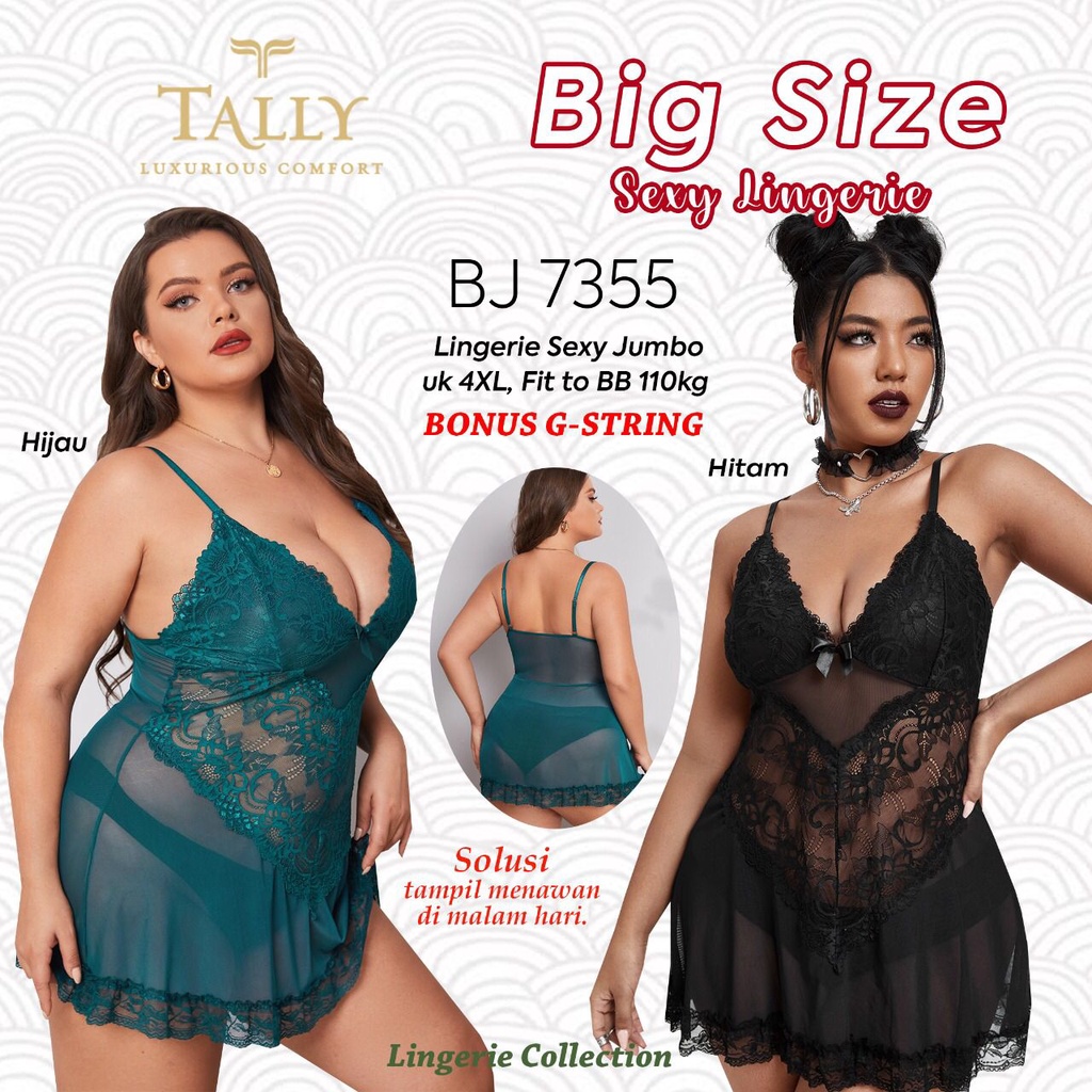 LINGERIE TALLY 7355 SIZE JUMBO