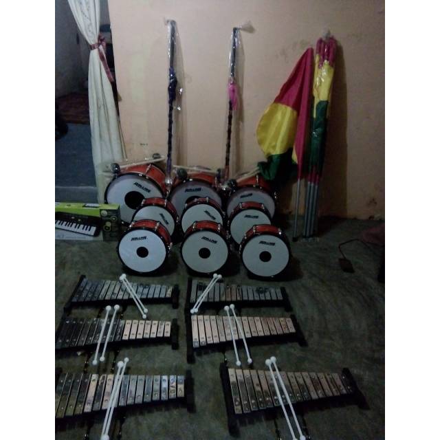 SET ALAT DRUMBAND/MARCHING BAND