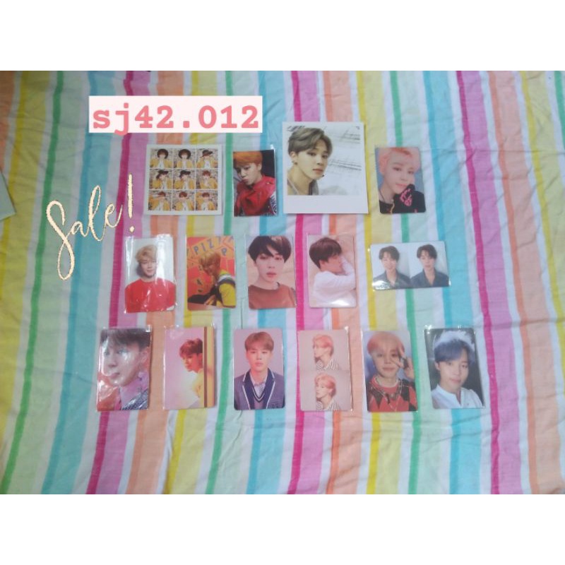 BTS OFFICIAL MERCHANDISE Jimin Official Photocard Album HYYH WINGS YNWA LYS Her Tear Answer Mots Pes