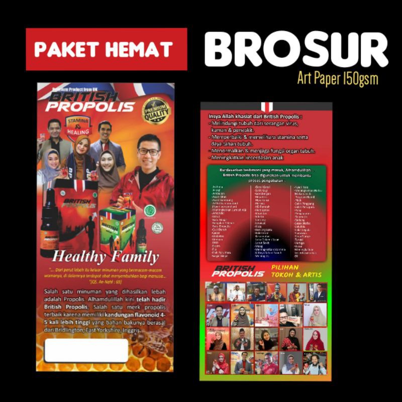 

Cetak Brosur warna (Paket Hemat)