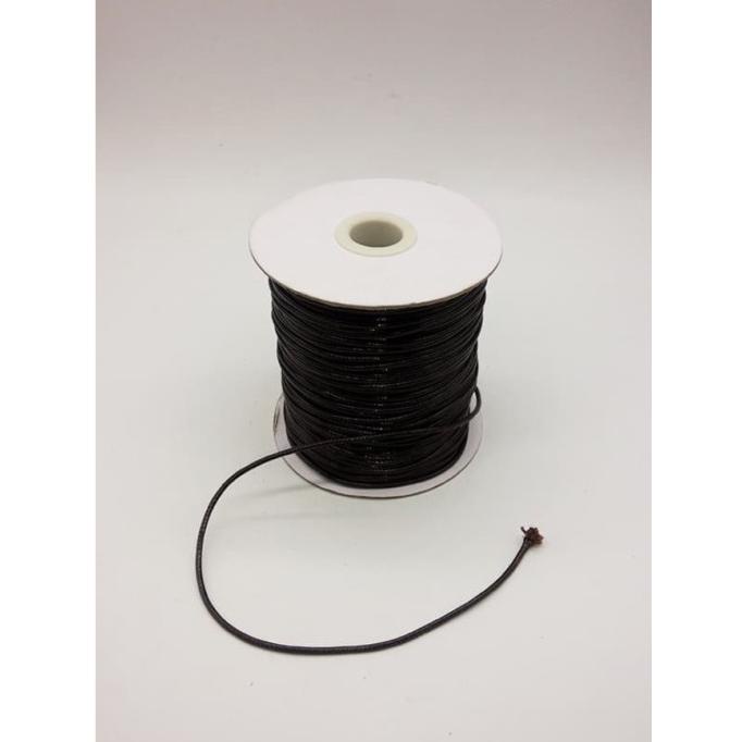 JUALJUALJUAL Tali Korea / Korean Waxed Cotton Cord 3mm - HITAM