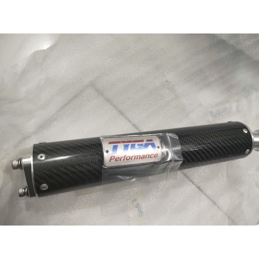 TYGA Silencer Carbon Knalpot 2 Tak Ninja 150 / NSR Original Thailand