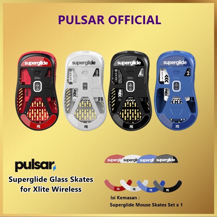 Pulsar SuperGlide MOUSEFEET For Xlite Wireless Mouse Feet Super Glide