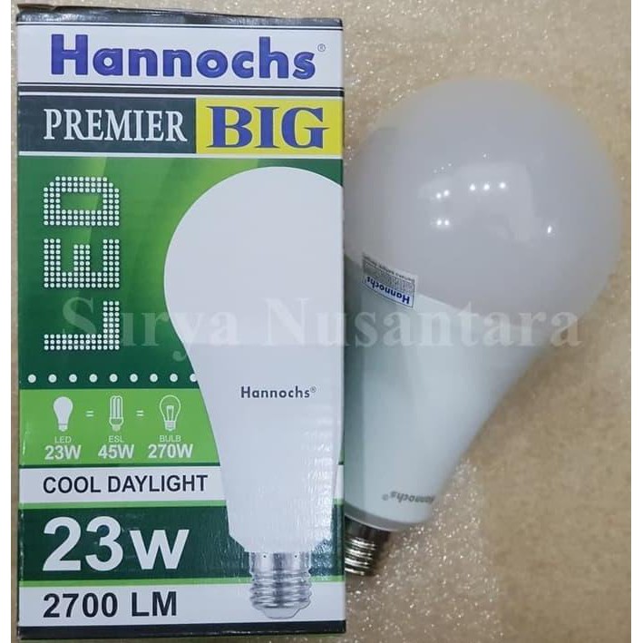 Jual New Lampu Led Hannochs Premier Big 23w 23 Watt Setara Plc 45w 45