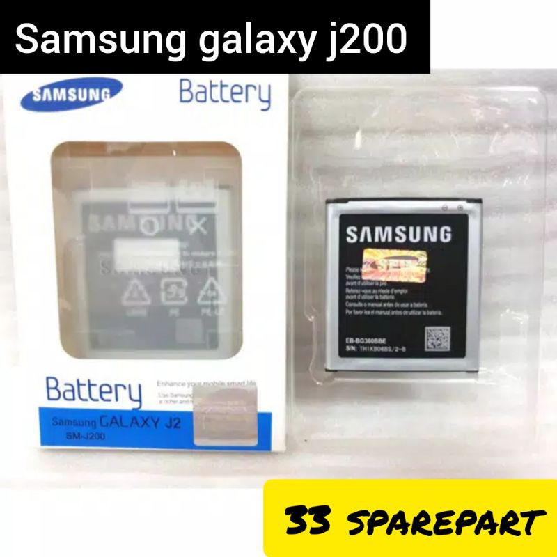 BATERAI/BATRE SAMSUNG GALAXY J200 ORI 100%