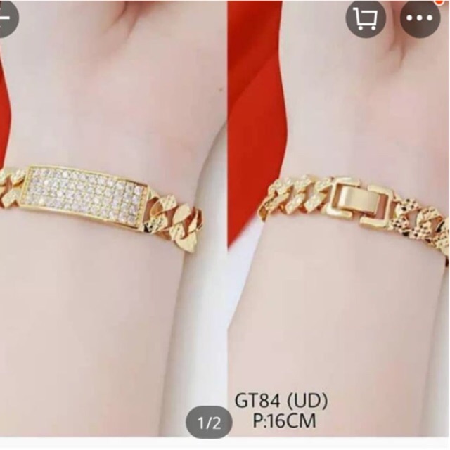 Gelang plat mata