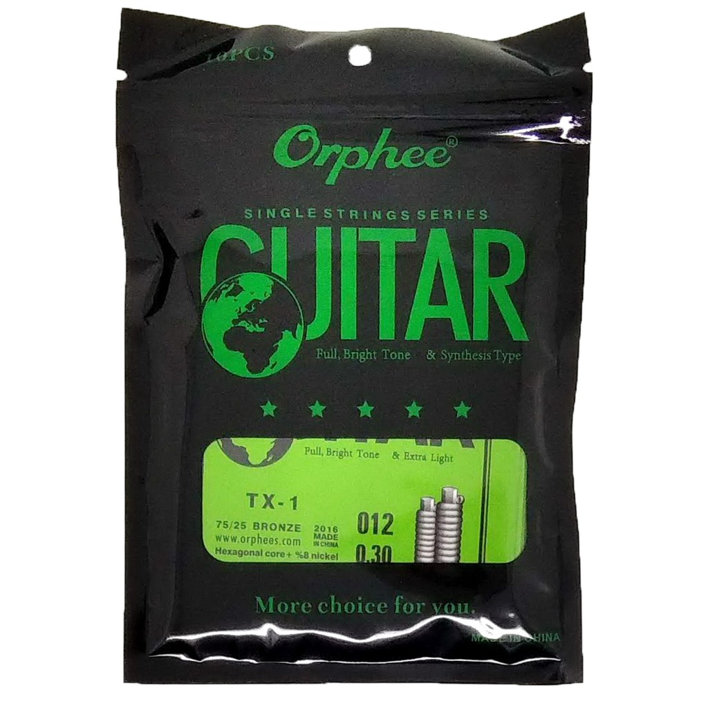 Orphee TX Single String Senar Gitar Akustik Satuan