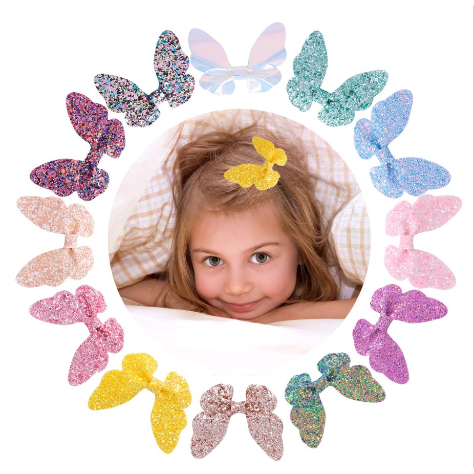 baby butterfly clips