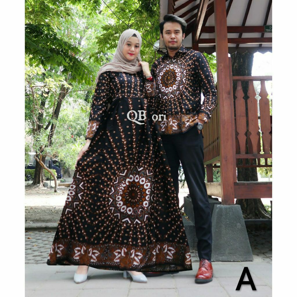 COUPLE BATIK GAMIS JUMBO