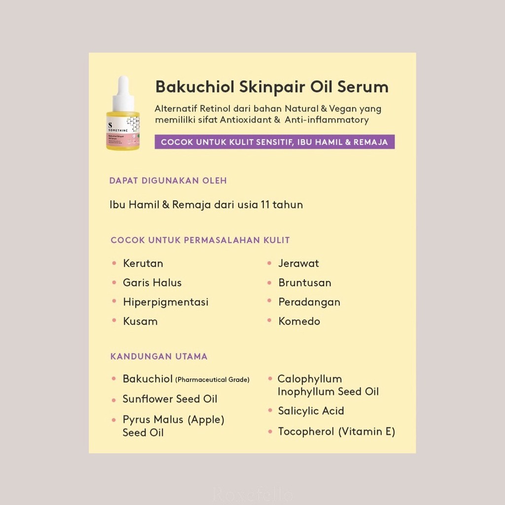 Somethinc Bakuchiol Skinpair Oil Serum