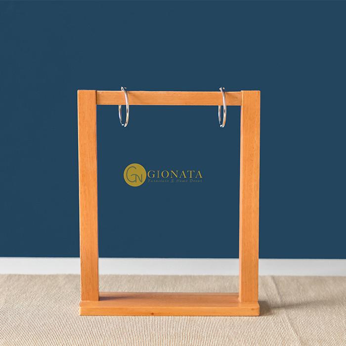 

Wooden Hanging Promo Stand / Gantungan Menu Kayu Restoran 078