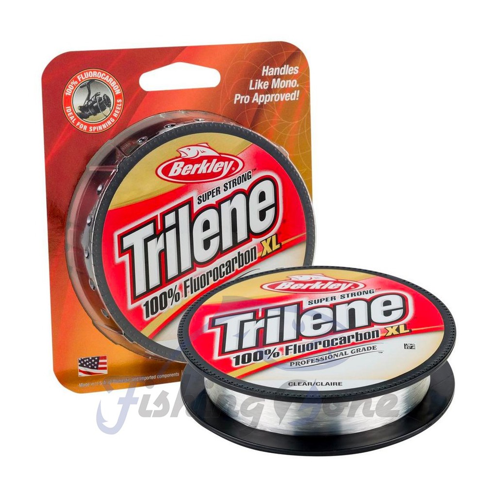 Berkley TRILENE 100% Fluorocarbon XL Professional Grade 200yd - TFXLFS - Senar Pancing Made in USA