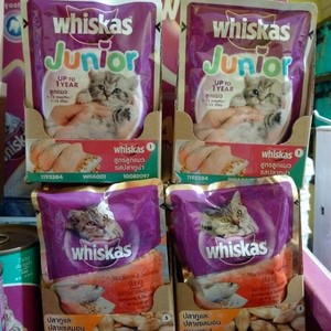 Whiskas pounch all varian