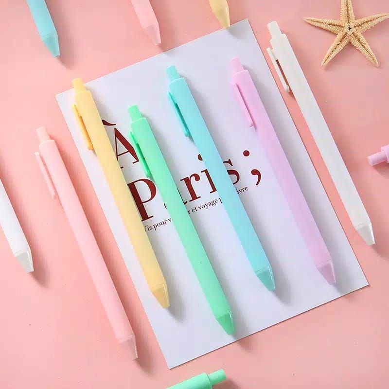 PULPEN TICTAC WARNA PASTEL PULPEN BOLPRN PASTEL