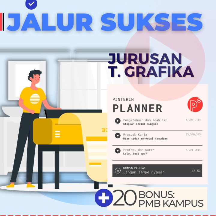 

Daily Planner Kuliah Jurusan Teknik Grafika | Test SNMPTN-SBMPTN-UTBK Weekly Binder Loose leaf B5