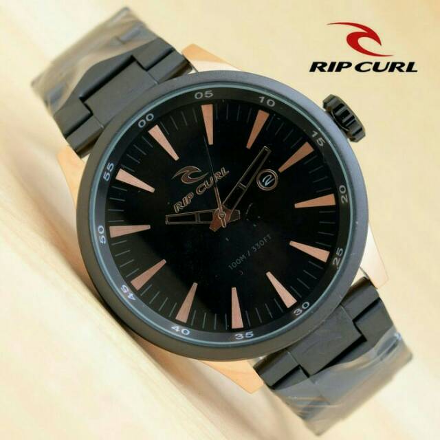 Jam Tangan Pria Ripcurl Rantai Lezalit