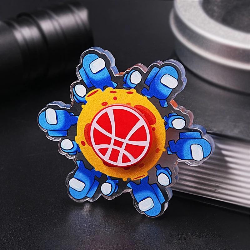 Spinner Gyro 3D Model Spinning Effect Maianan Fidget Penghilang Stress