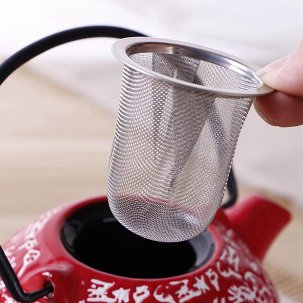 Nickolas1 Tea Infuser Diameter 5-9.5CM Cups Stainless Steel Reusable Saringan Bumbu Herbal Dapur