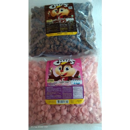 

Choco Chips Coklat & Stroberi/½kg