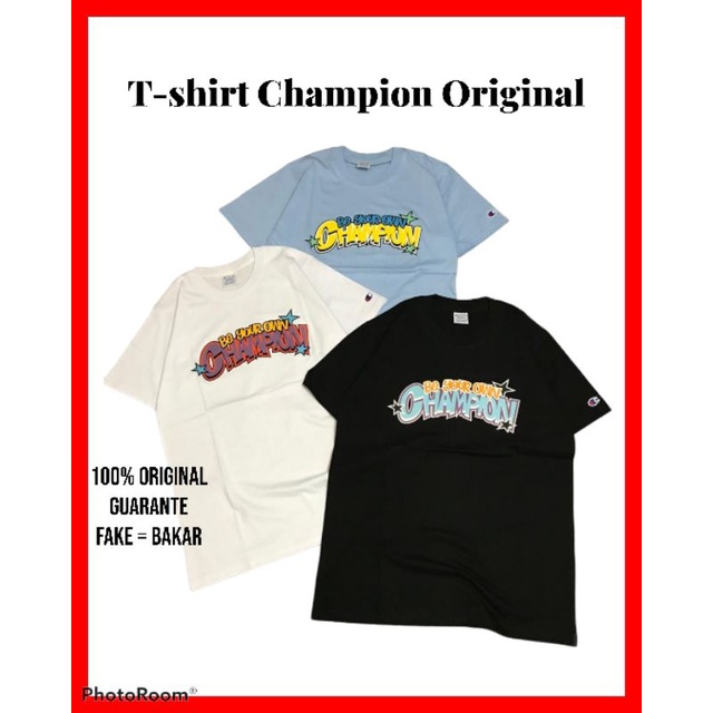 Paket Usaha 30 pcs T shirt Champion x Toya Horiuchi
