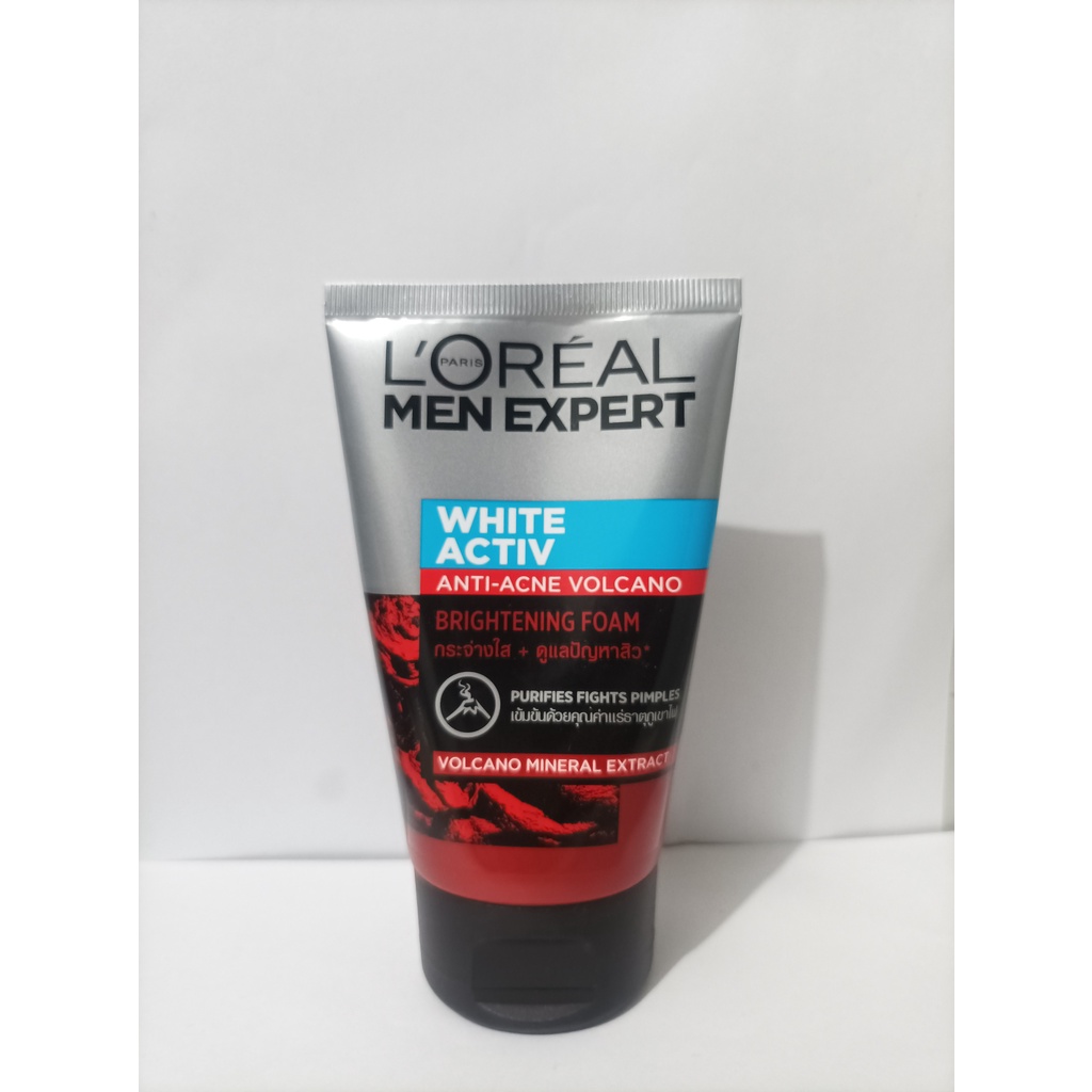 L'Oreal Paris Men Expert White Active Volcano Foam 100mL Loreal