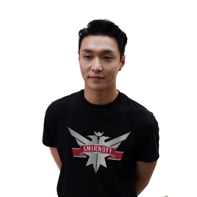 Kaos Smirnoff Tshirt Casual Unisex T-SHIRT Bahan Katun