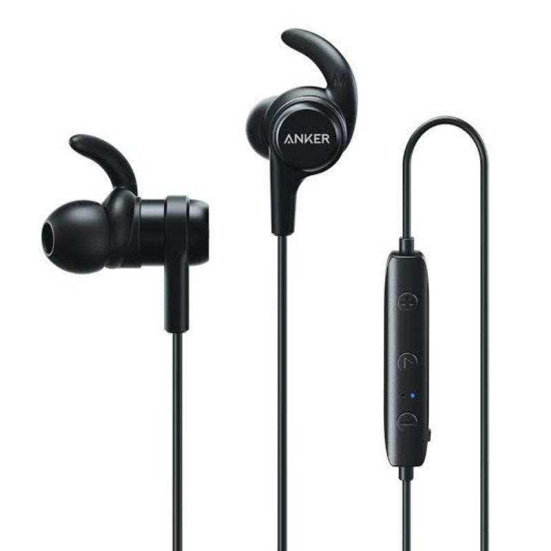 Anker soundbuds flow earphone bluetooth ipx7 with Mic A3234 Resmi