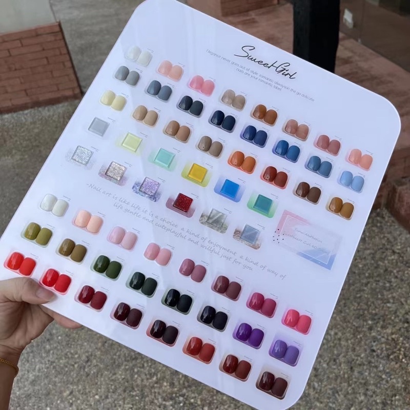 YOUSE SWEET GIRL 60 WARNA PER SET KUTEK GEL POLISH SET NAIL GEL POLISH