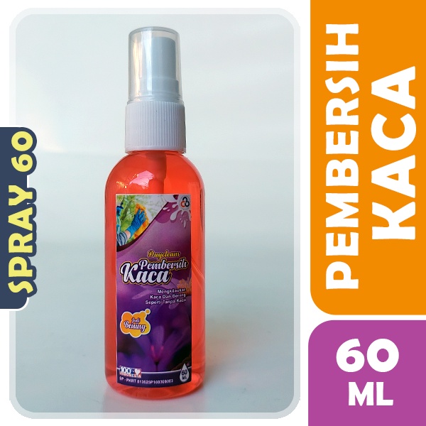 Contoh Produk Sabun pembersih kaca Spray 60ml - Glass Cleaner