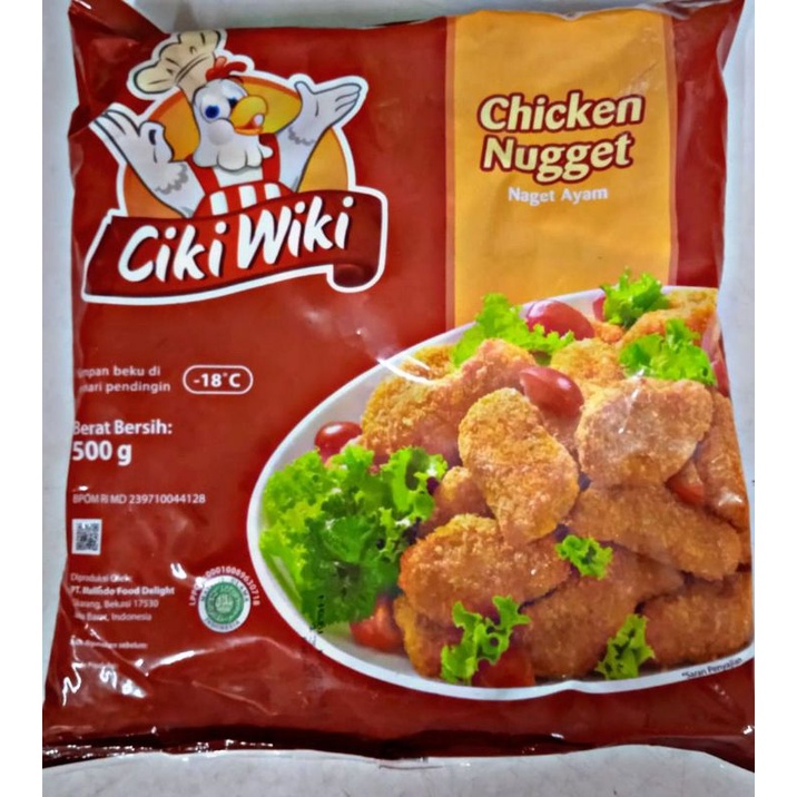 

Cikiwiki Nugget Ori 500 gr