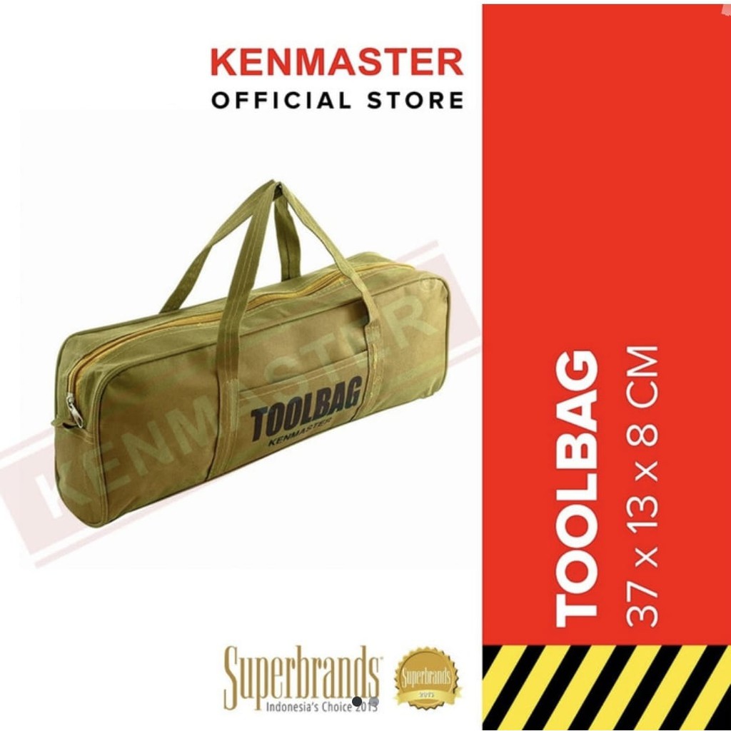 Toolbag Tool Bag Tas Kunci Motor Mobil Alat Tukang KENMASTER COKLAT