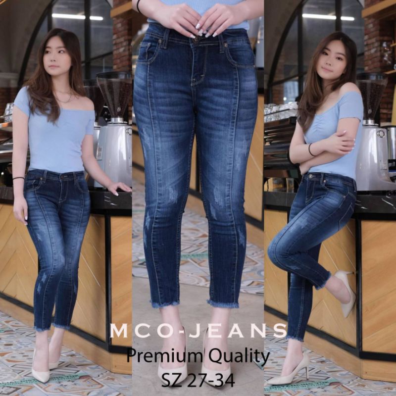 Celana Jeans Wanita - Front Line Tint Blue - SZ 27-34