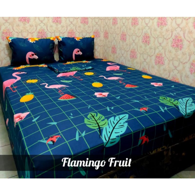 SPREI HOMEMADE 160X200 AESTHETIC MOTIF KARAKTER KATUN ADEM TIDAK LUNTUR MURAH