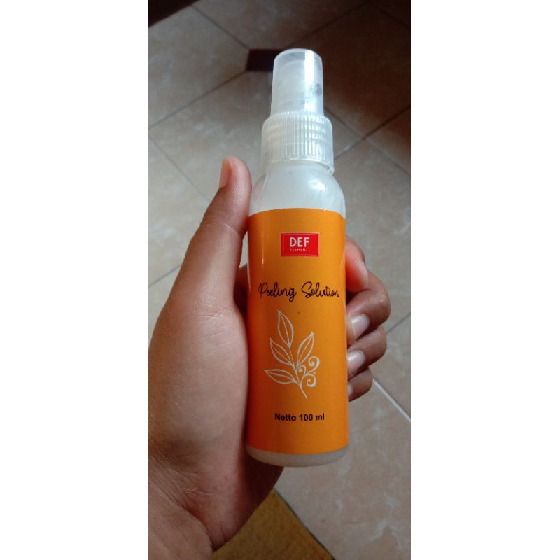DEF Peeling Solution