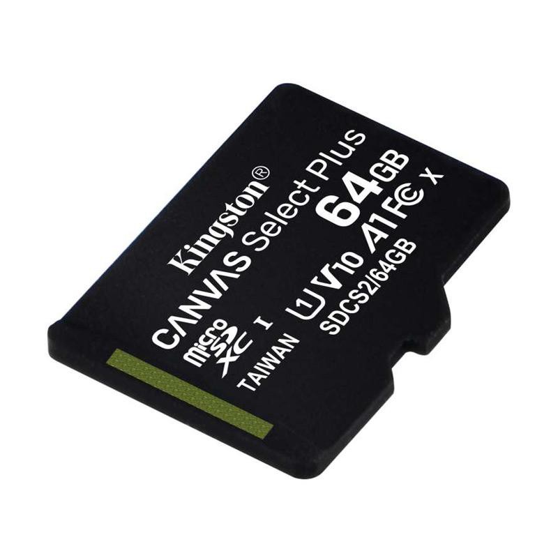 MICRO SD KINGSTON CANVAS 64GB CLASS 10