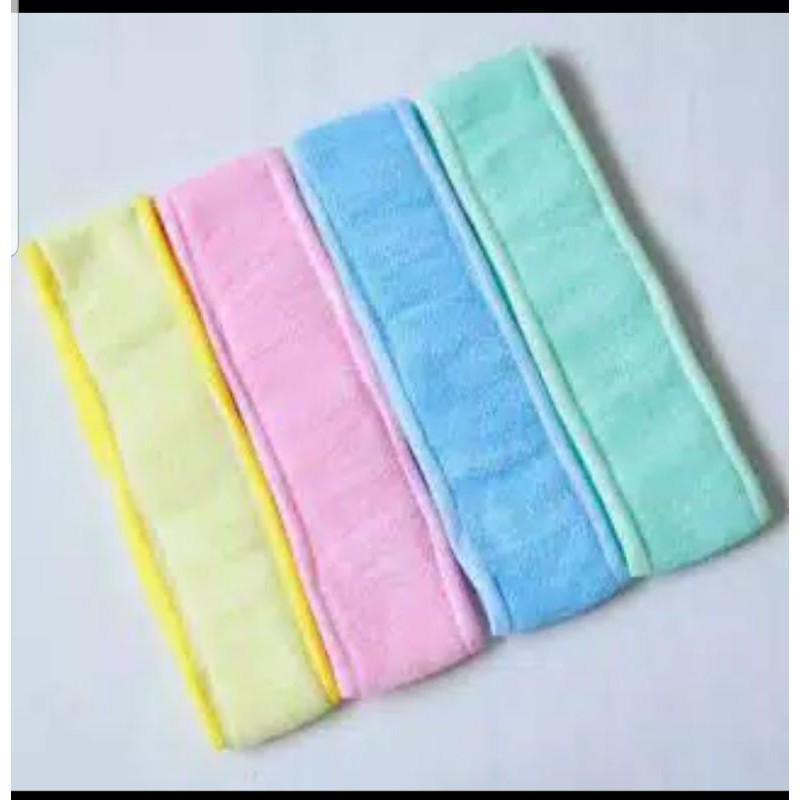 Bando Mandi / facial headband / bandana mandi warna