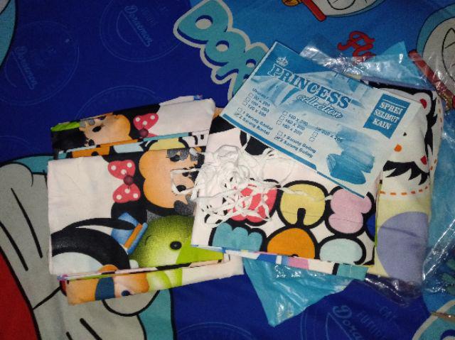 [𝐏𝐑𝐈𝐍𝐂𝐄𝐒𝐒] Sprei Murah Motif Anak / Sprei Karakter Beruang / Seprai Bear / Sprei Anak Grosir