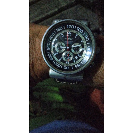 Breitling Chronograph Quartz Jam Tangan Pria