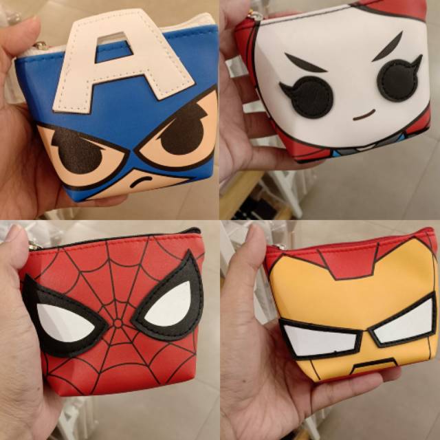 Dompet koin marvel x miniso