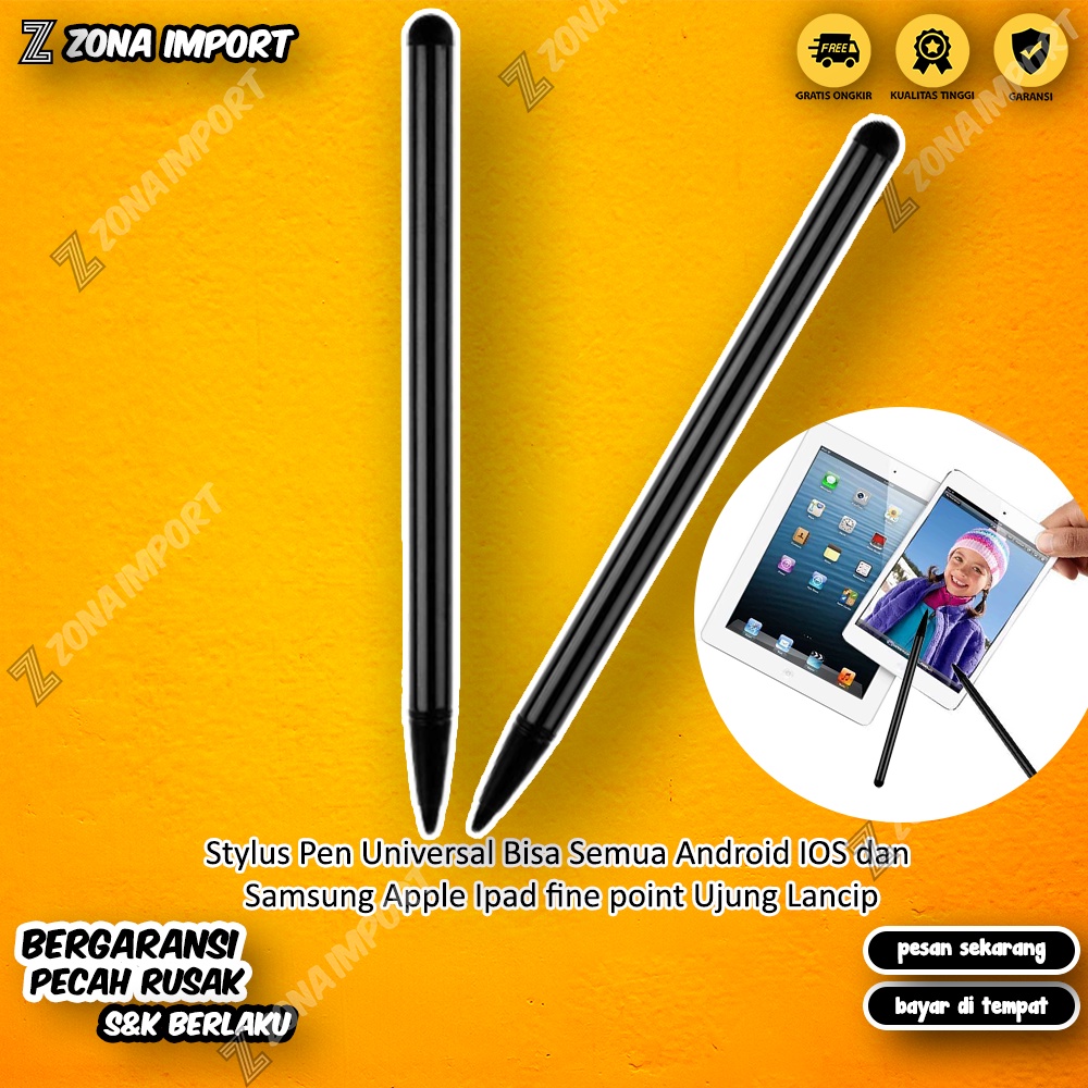 Stylus Pen Universal Bisa Semua Android IOS dan Samsung Apple Ipad fine